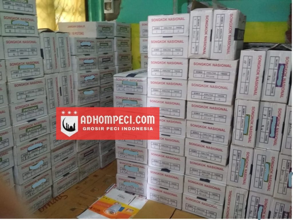 pembuat dan grosir peci kopiah songkok Mojokerto terpercaya