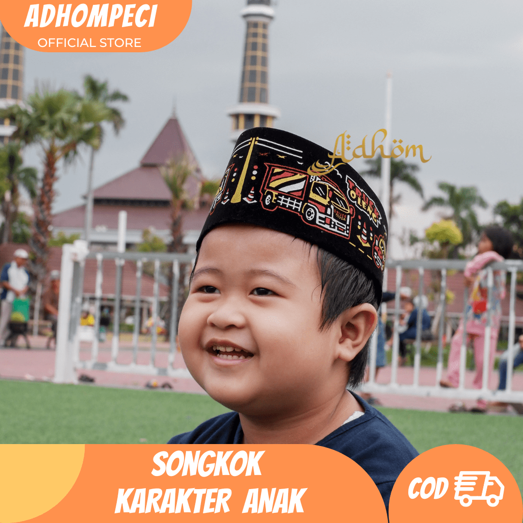 Grosir Songkok Karakter Anak Terlaris