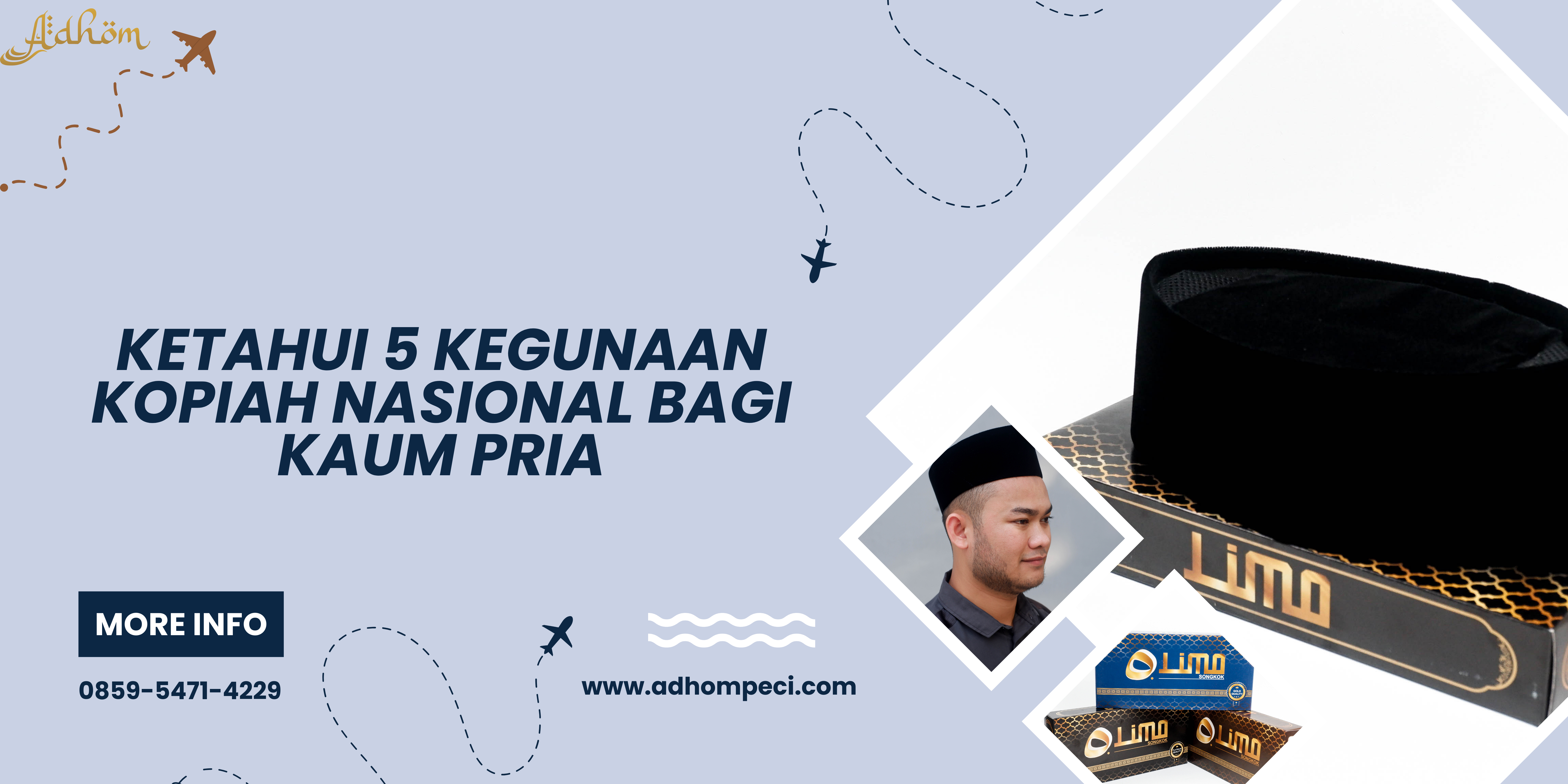 Ketahui 5 Kegunaan Kopiah Nasional Bagi Kaum Pria