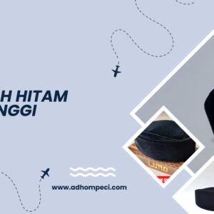 Kopiah Hitam Tinggi