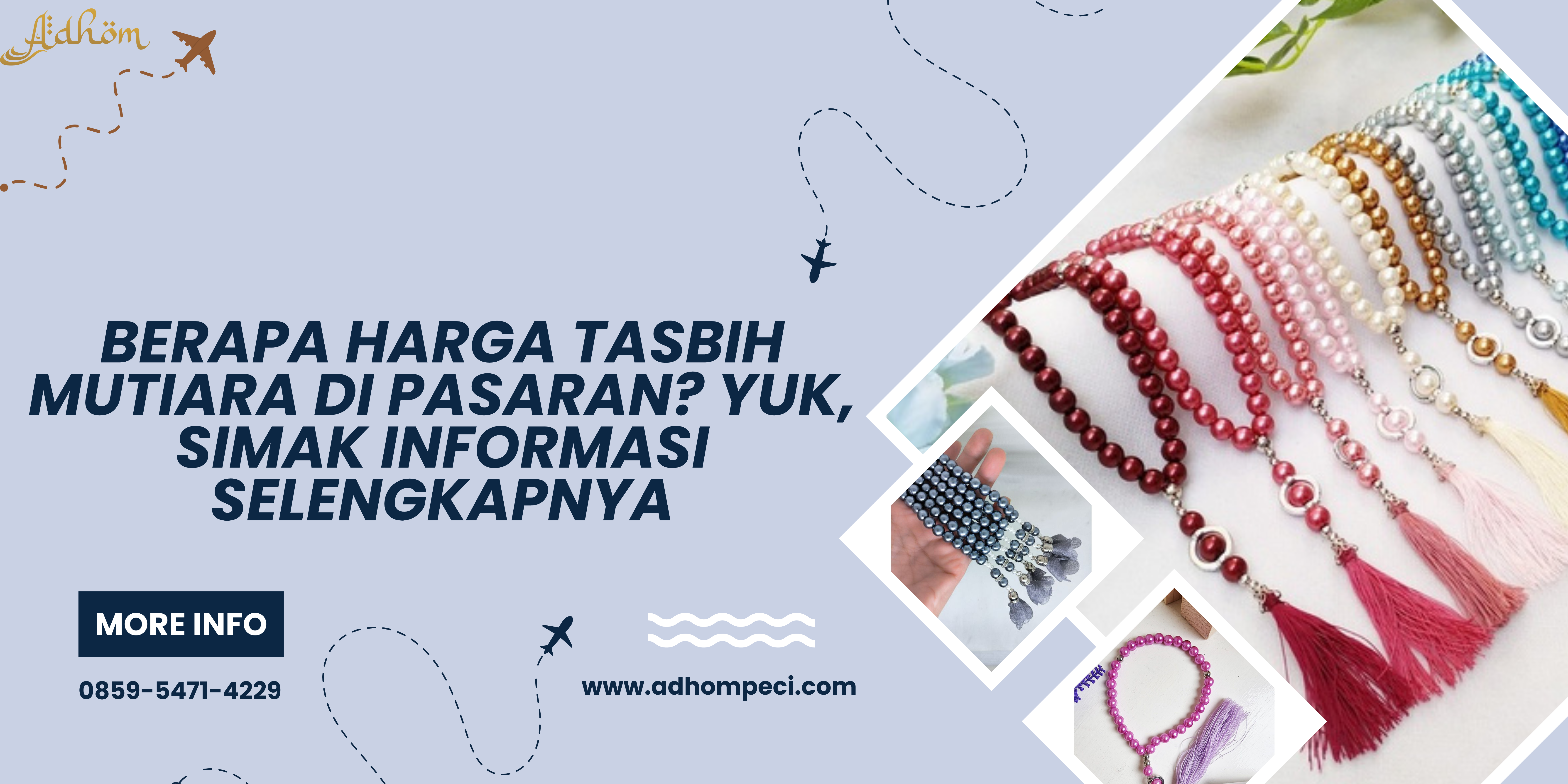 Harga Tasbih Mutiara di Pasaran? Yuk, Simak Informasi Selengkapnya