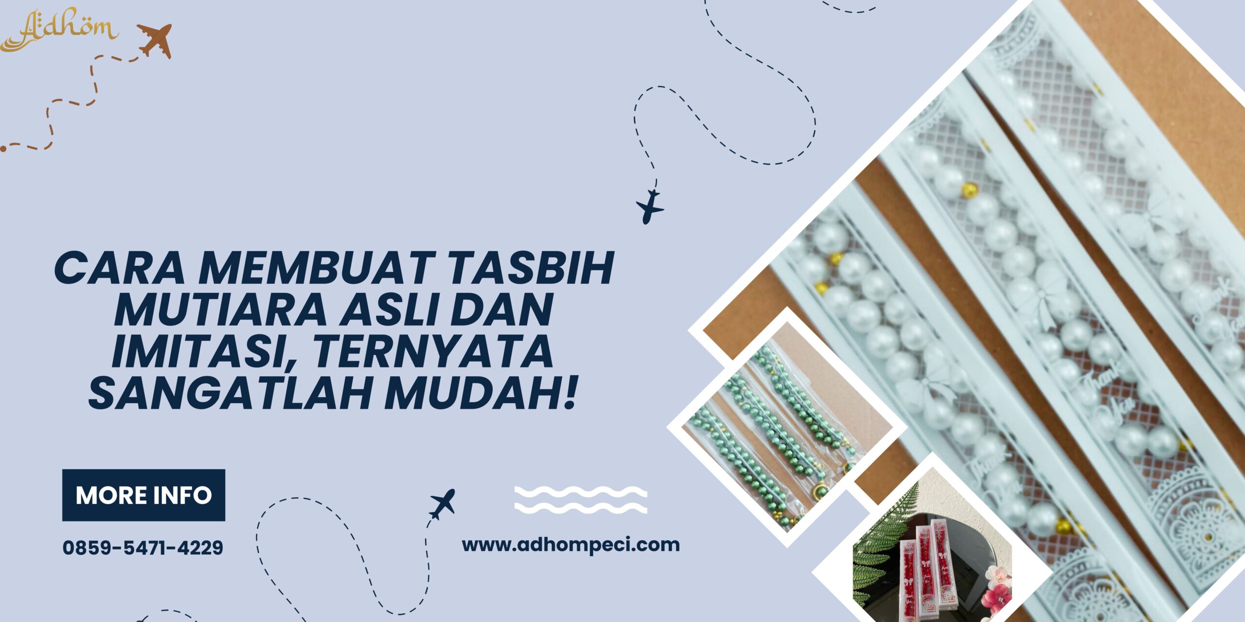 Cara Membuat Tasbih Mutiara Asli dan Imitasi, Ternyata Sangatlah Mudah!
