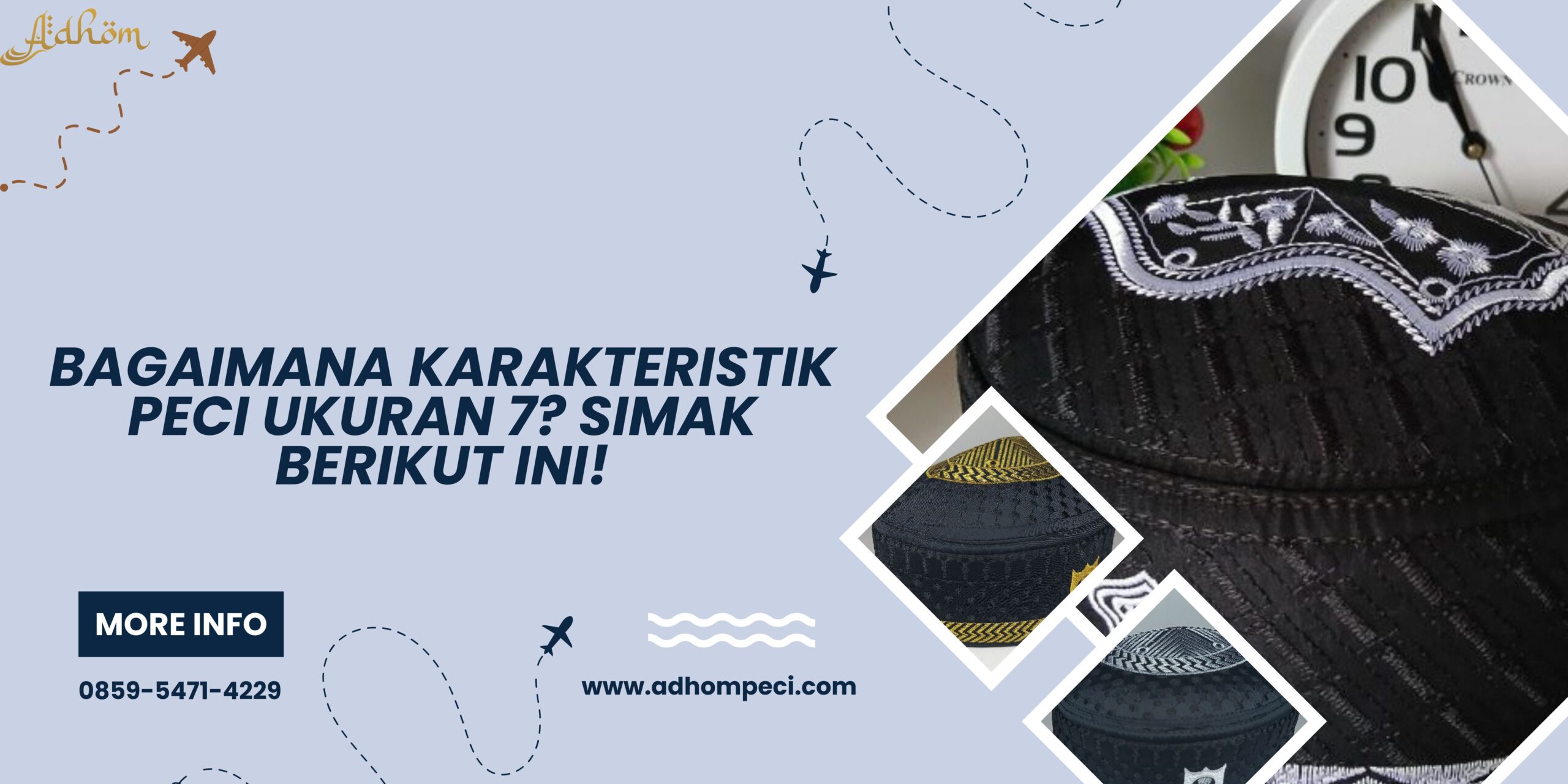 Bagaimana Karakteristik Peci Ukuran 7? Simak Berikut Ini!