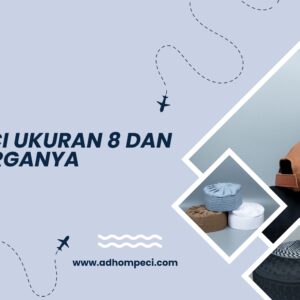 5 Model Peci Ukuran 8 dan Harganya
